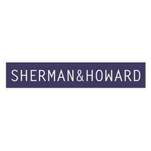 Sherman & Howard logo Art Direction by: Bart Crosby, Crosby Associates